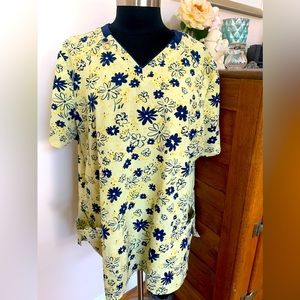 Cherokee Infinity Scrub Top 3X Plus